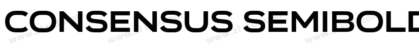 Consensus SemiBold字体转换 Consensus SemiBold字体转换